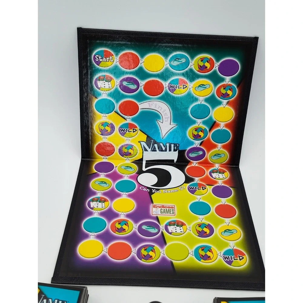 Name 5 Board Can You‎ Endless Learn School Learning Game Age 12+ SEE B60.0GA1858